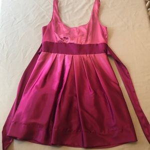 A pink ombré dress
